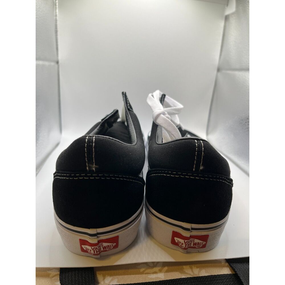 VANS Classic Old Skool Shoes Skate Sneakers Black White Adult Men 11